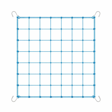 Pružná podpůrná síť pro rostliny 100x100 cm s háčky do stanu