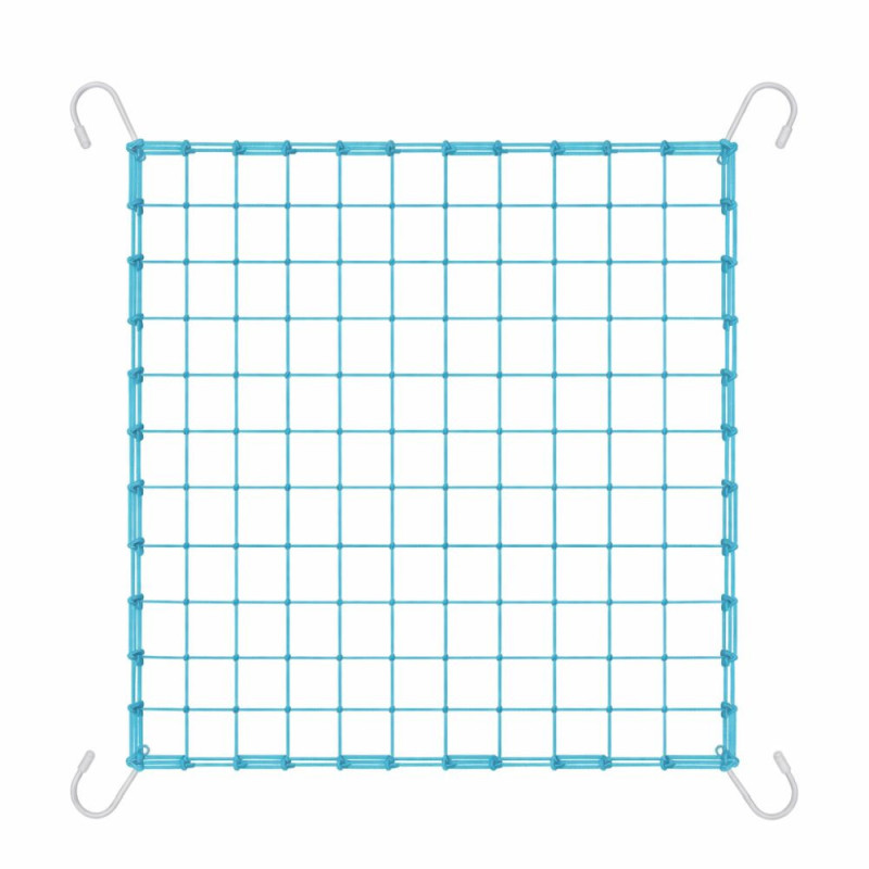 Pružná podpůrná síť pro rostliny 150x150 cm s háčky do stanu