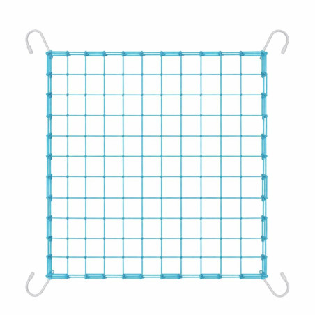 Pružná podpůrná síť pro rostliny 150x150 cm s háčky do stanu