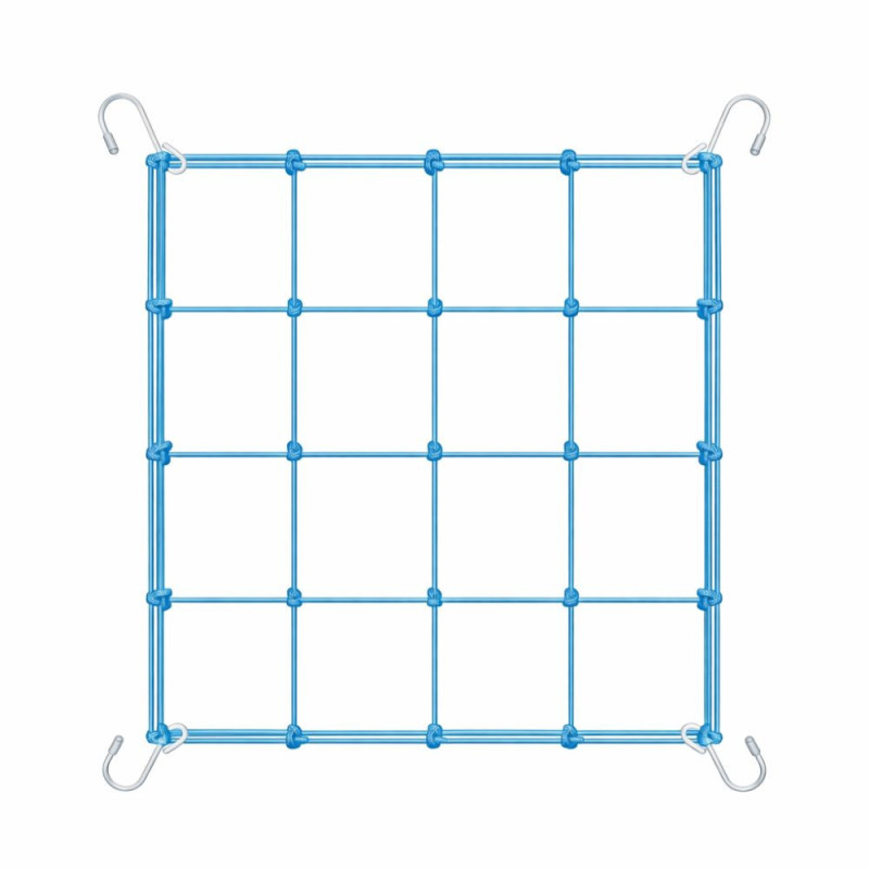 Pružná podpůrná síť pro rostliny 60x60 cm s háčky do stanu