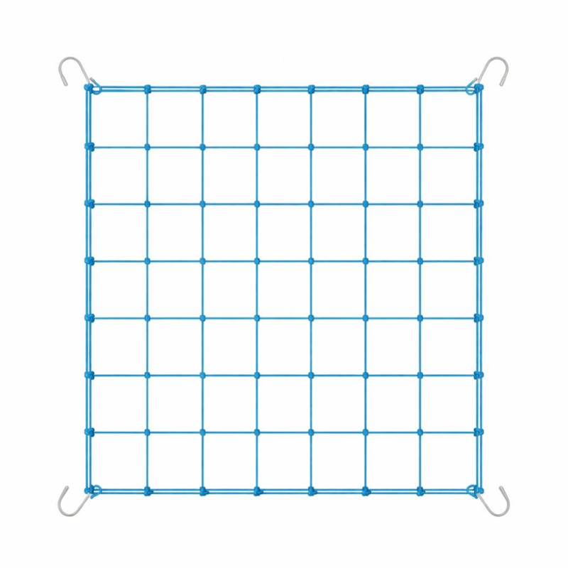 Pružná podpůrná síť pro rostliny 80x80 a 90x90 cm s háčky