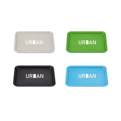 Urban Rollin Tray Beige  Plastová podložka 178x121 mm