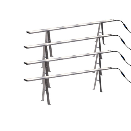 Undercanopy LED set 150x300 – spodní saturace pro průmyslový výnos