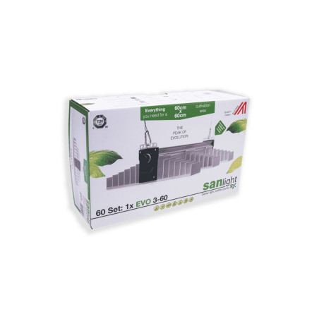 Výkonné LED osvětlení 530W pro plochu 120x120 cm | V1.5