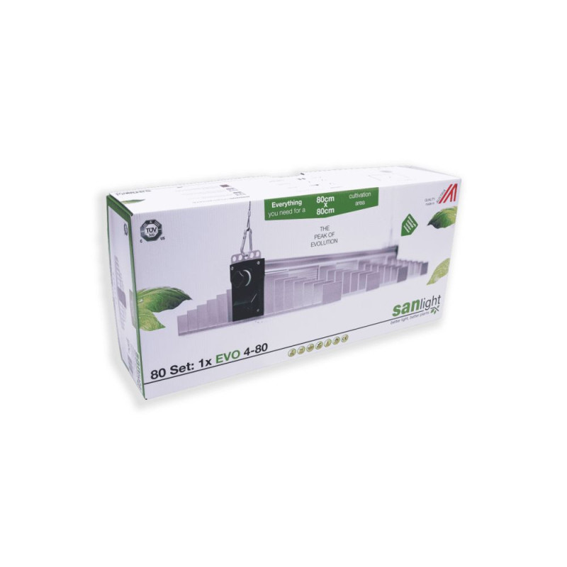 Výkonné LED osvětlení 265W pro plochu 80x80 cm | V1.5