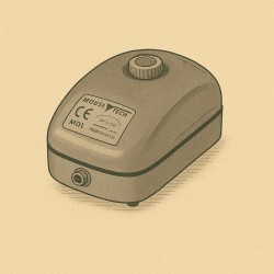 Vzduchové čerpadlo pre hydroponiu a akvapóniu 432 l/h