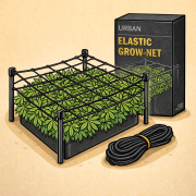 Elastická síť Urban Elastic Grow Net pro rostliny