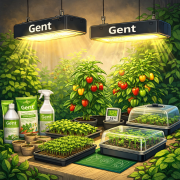 Gent LED osvětlení pro pěstování