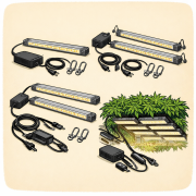 SANlight STIXX sety LED osvětlení pro pěstování