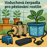 Vzduchové čerpadlá pre pestovanie rastlín | Podpora zdravého rastu a koreňového systému